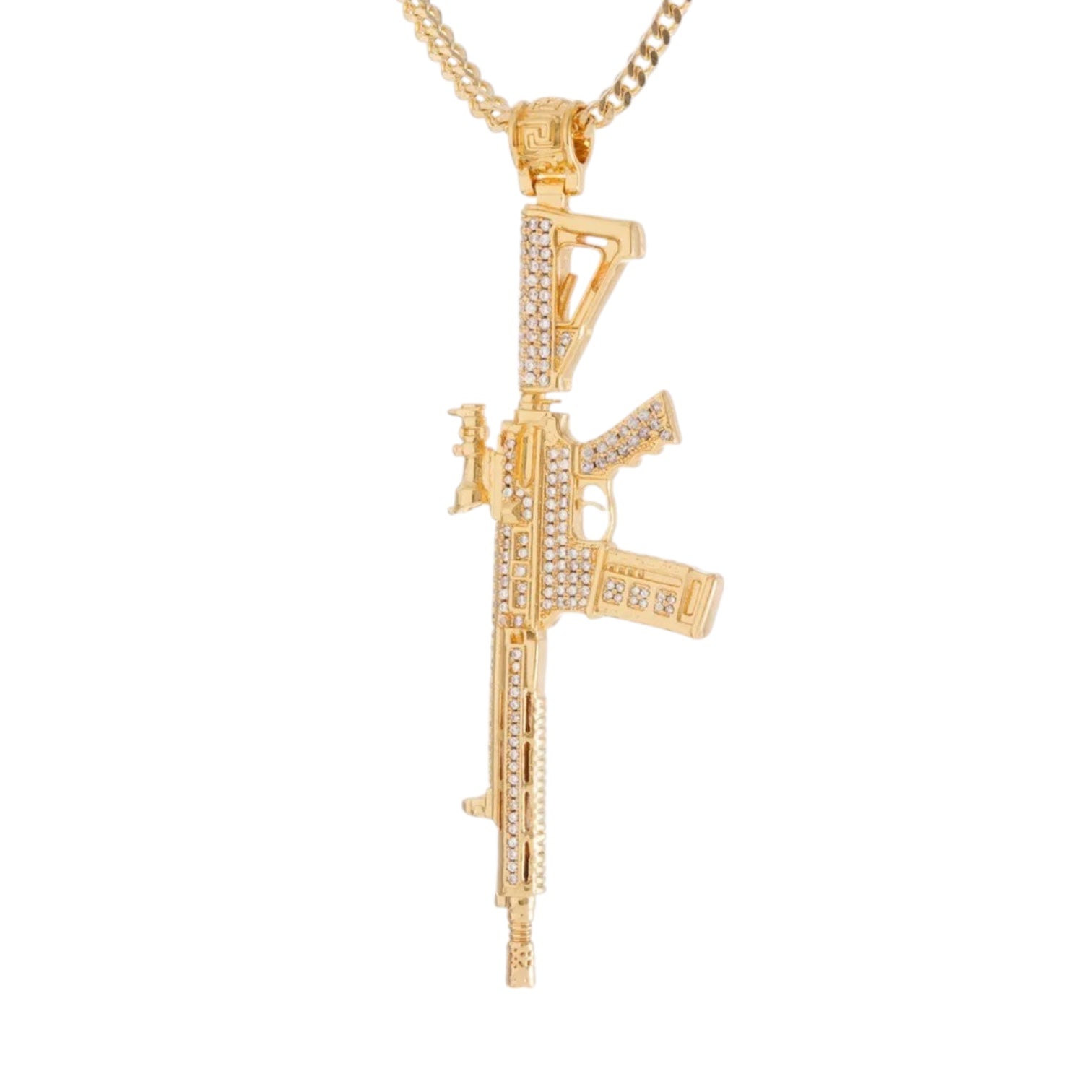 KING ICE: Iced M4 Necklace